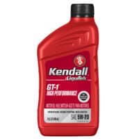 Kendall GT-1 HP Synt Blend 5W-20 - Value Pack 6x1 Quarter