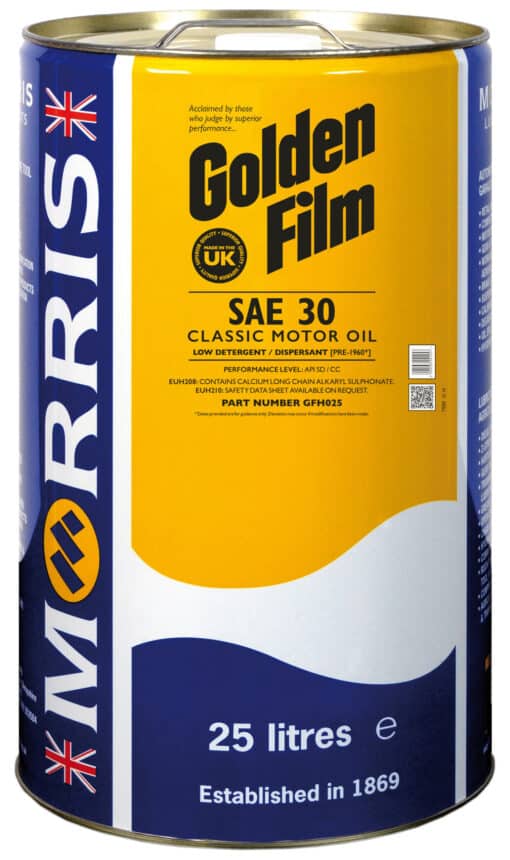 Morris Golden Film SAE 30 Classic Oil 25L