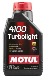 MOTUL 4100 TURBOLIGHT 10W40 1L