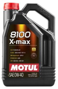 MOTUL 8100 X-MAX 0W40 5L