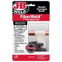2-Pack JB Weld FiberWeld 1" Pipe Repair Cast