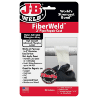 2-Pack JB Weld FiberWeld 2" Pipe Repair Cast