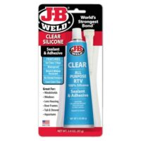 2-Pack JB Weld -Clear Silicone - Packning/tätning 85gr