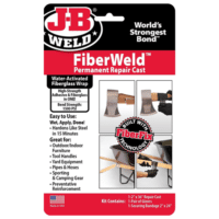 2-Pack JB Weld FiberWeld Permanent Repair