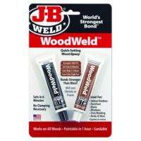 2-Pack JB Weld - WoodWeld, Twin Tube
