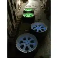 Alternative view of 2-pack Plasti Dip® Spray Glow in the Dark Blue