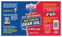 Alternative view of SAE 80W-90 Gear Oil