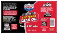 Alternative view of SAE 75W-90 Trans & Diff Lube