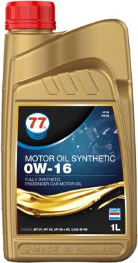 Motor Oil Synthetic 0W-16
